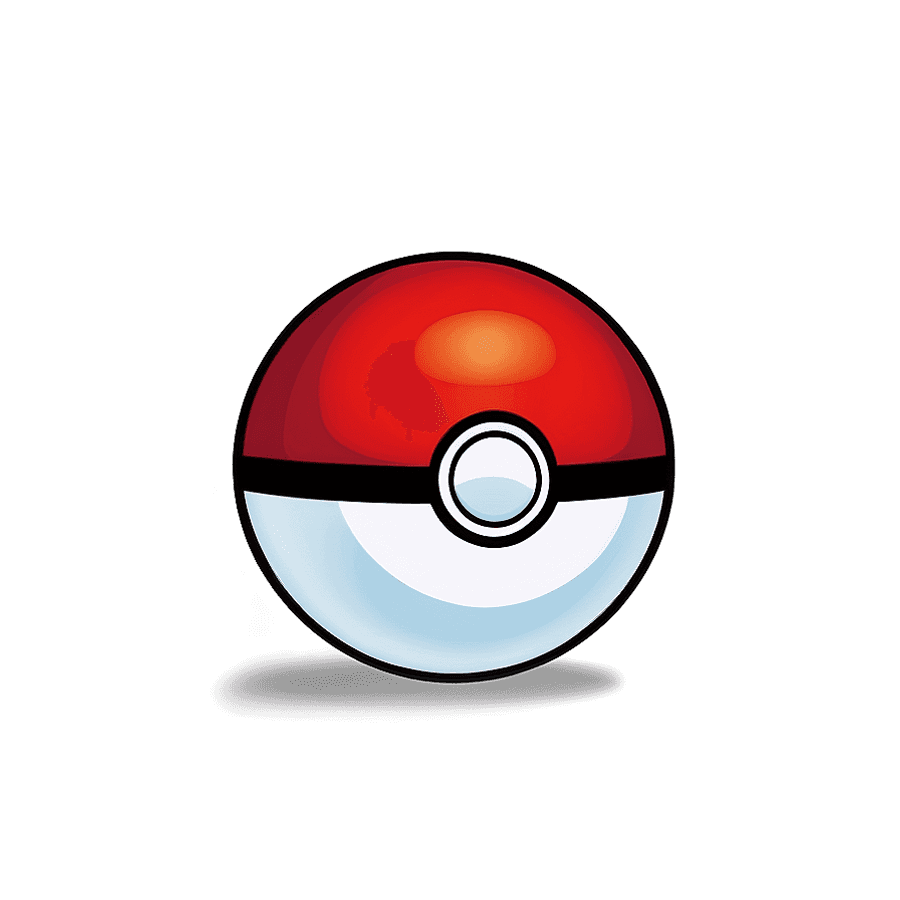 Classic Pokeball Icon PNG 42