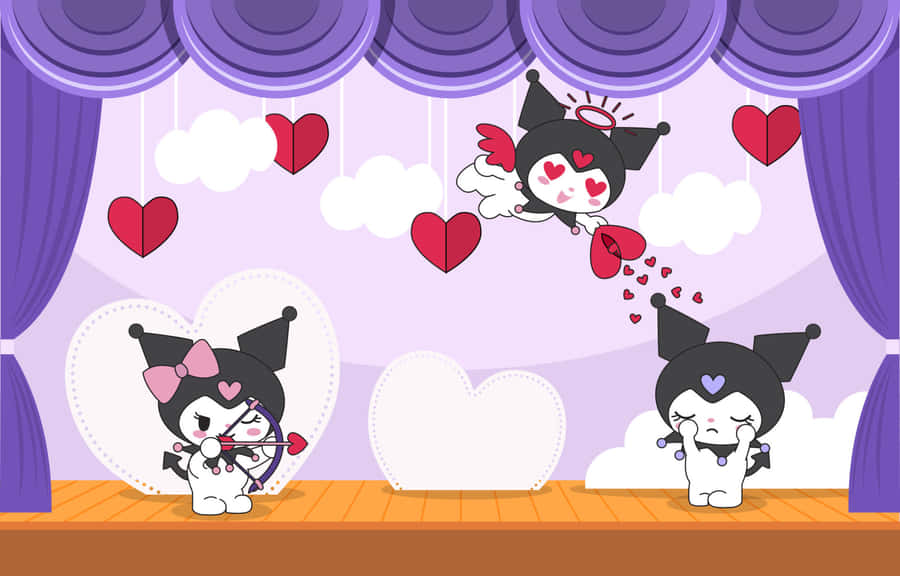 KuromiFanart 1920 x 1229 tapet