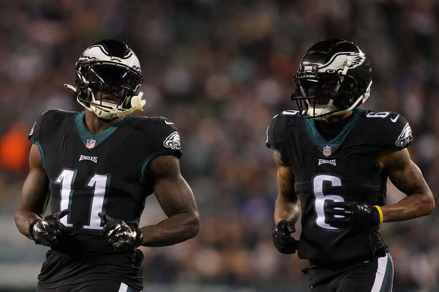 Eagles Spieler Feiermoment