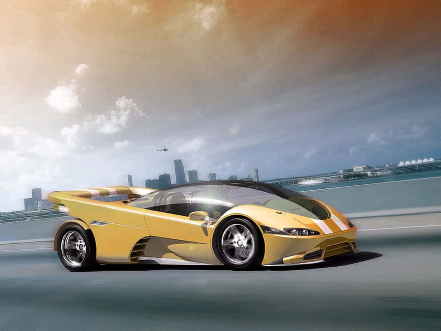 Fantasy Supercar Ocean Drive Hintergrund.jpg