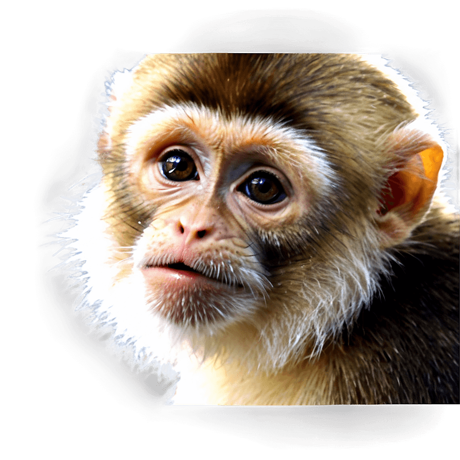 Capuchin Monkey Silhouette PNG jhn