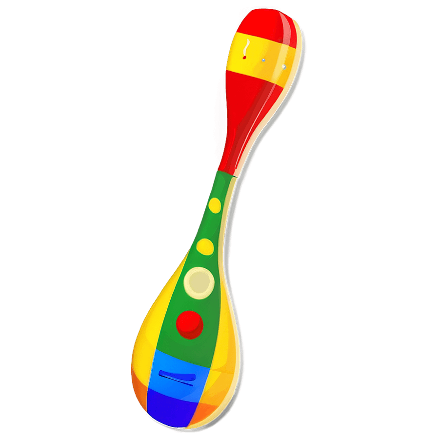 Cartoon Maracas PNG 05252024
