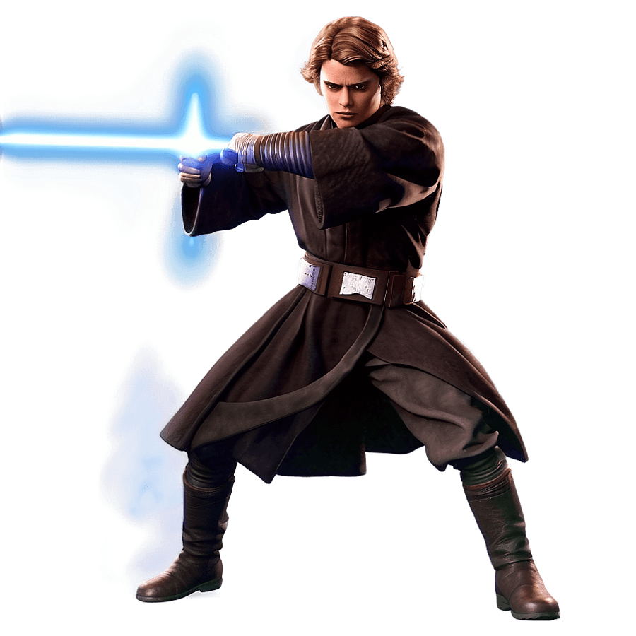 Anakin Skywalker in Jedi Archive PNG pkl