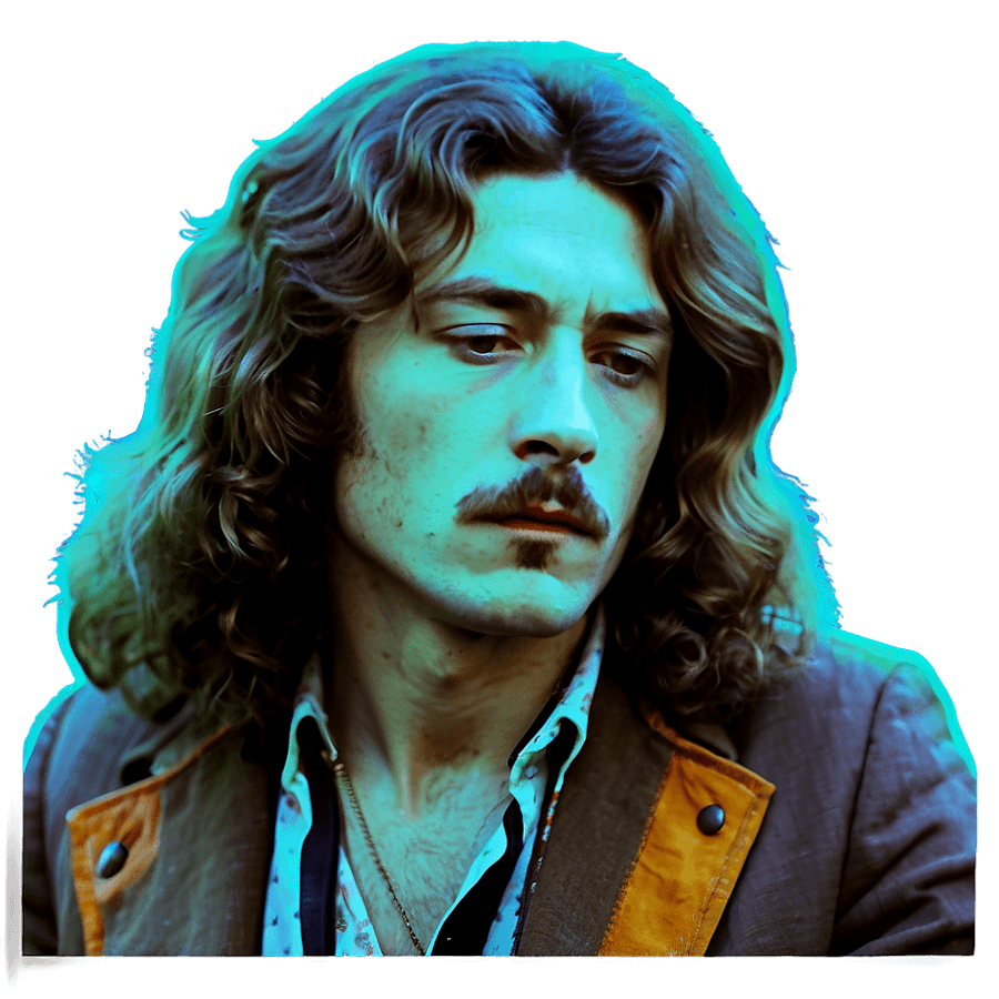 Led Zeppelin Live Performance PNG 06242024