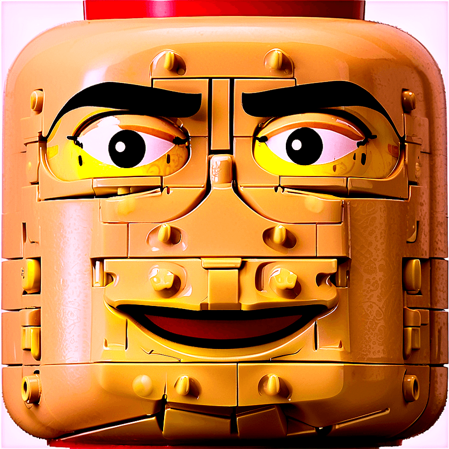 Lego Head Face PNG 28