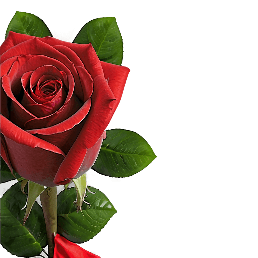 Red Roses Bouquet Gift PNG 06112024