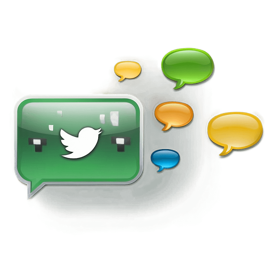 Texting App Icon Set PNG xjp