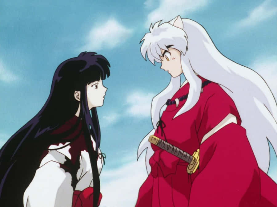 Inuyashaoch Kikyo 1201 x 900 bakgrundsbild