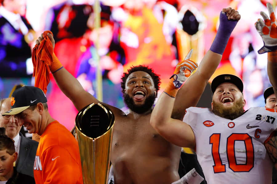 Celebrazione Vittoria Clemson Tigers
