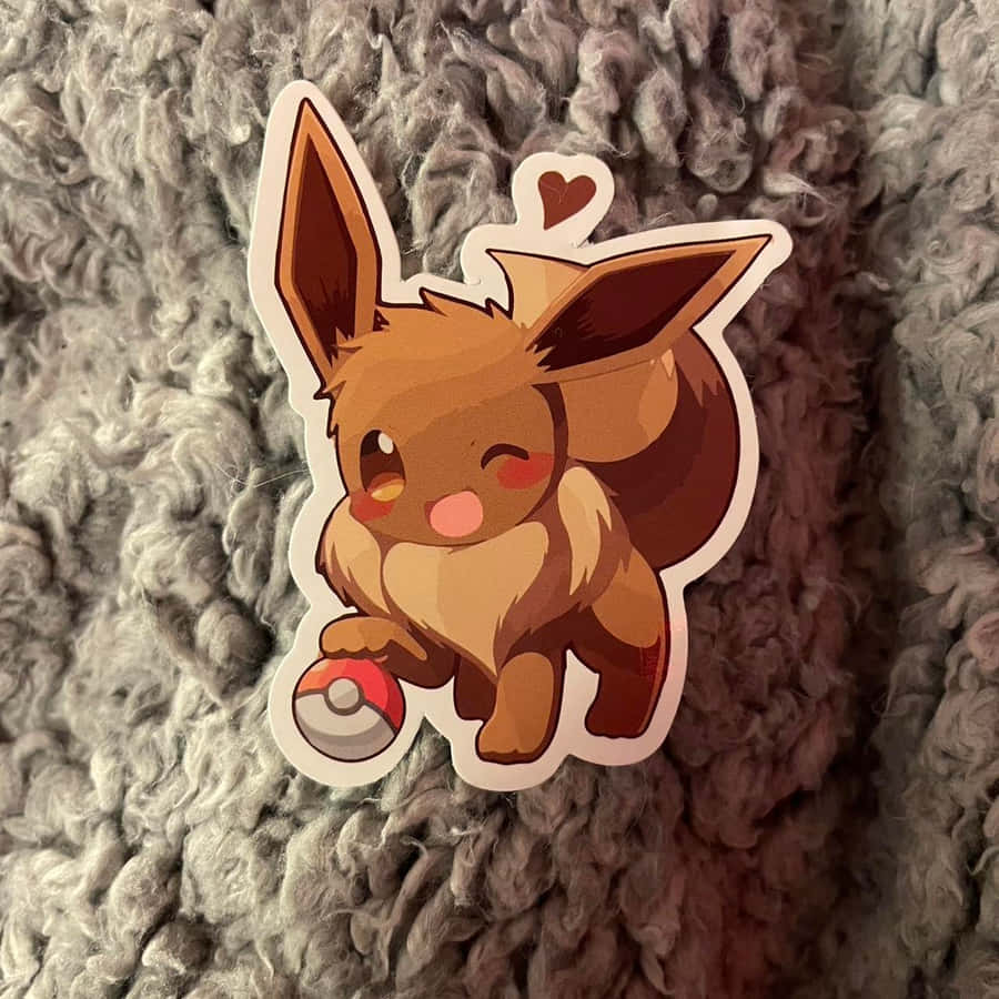 PokémonAufkleber 1280 x 1280 Hintergrundbild