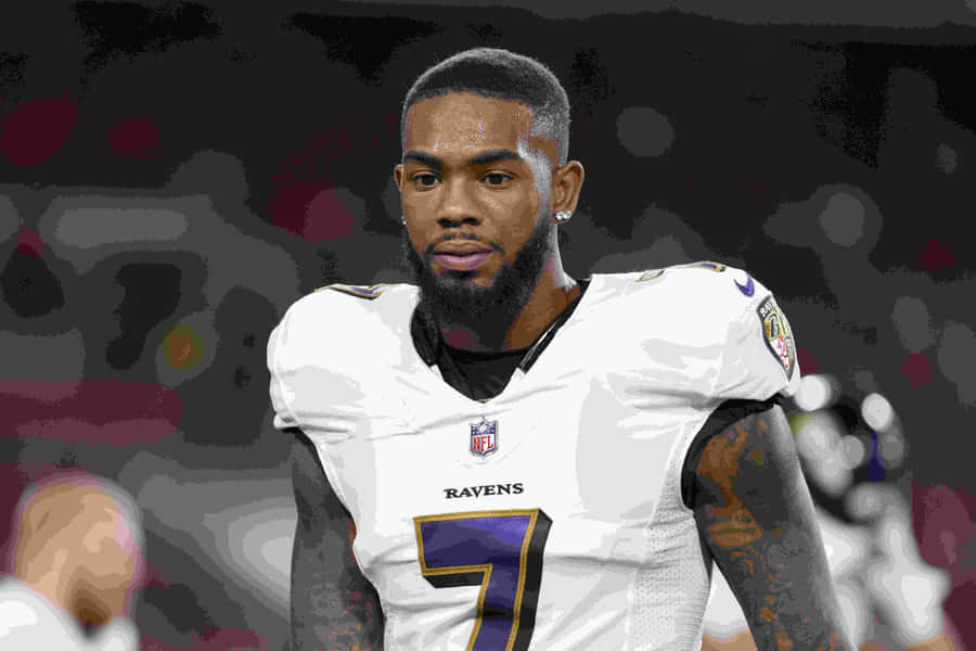 Rashod Bateman Baltimore Ravens Porträt