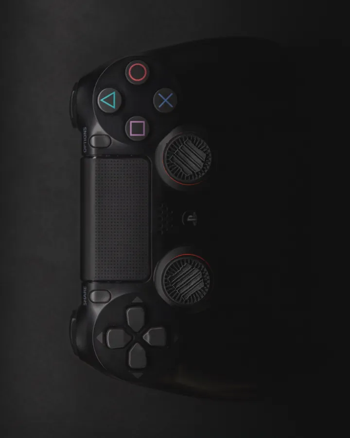 Black Background PlayStation Controller  Wallpaper