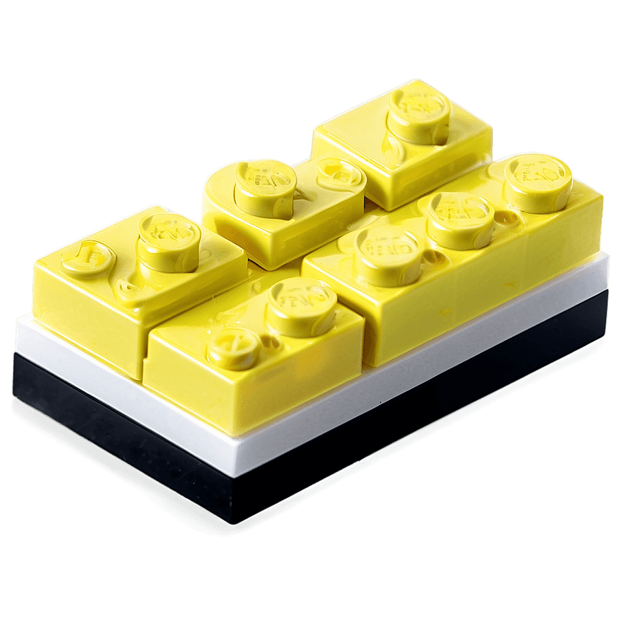 Neon Lego Brick PNG 88