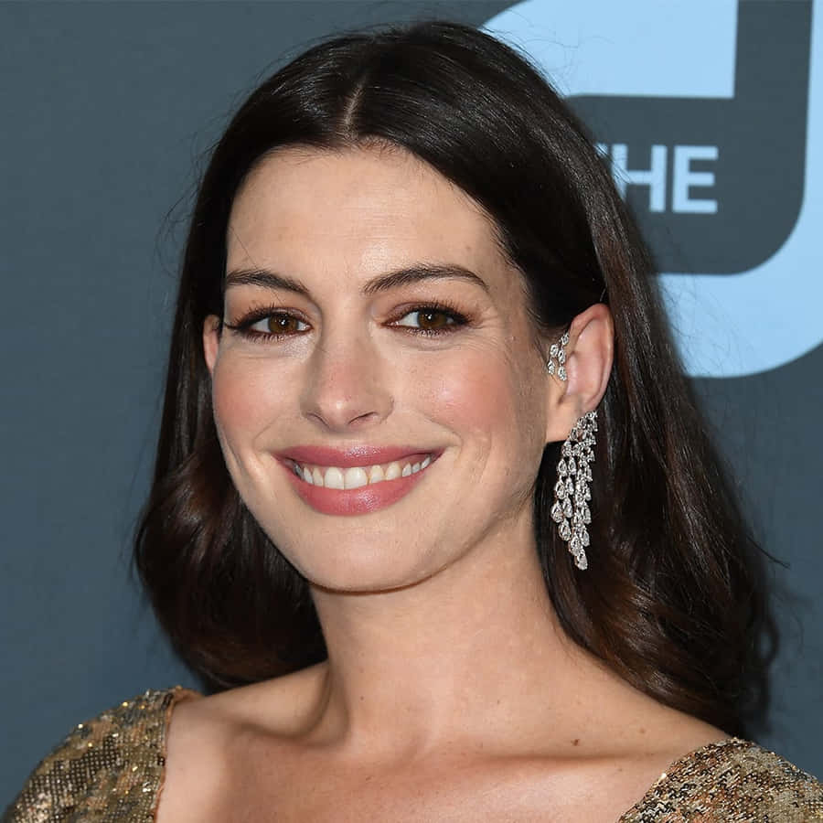 AnneHathaway smile billede