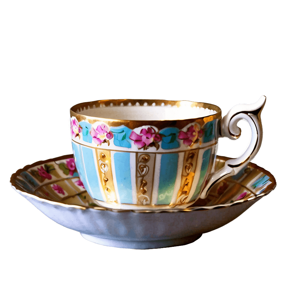 Vintage Teacup PNG 60