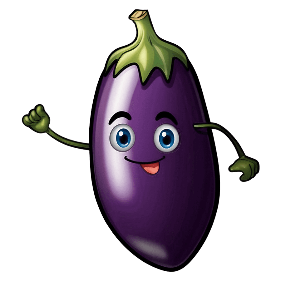 Eggplant Emoji for Food Bloggers PNG 32