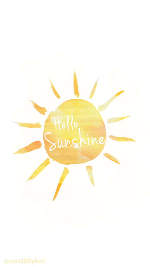 Rendiluminoso il tuo giorno con il sole più carino.