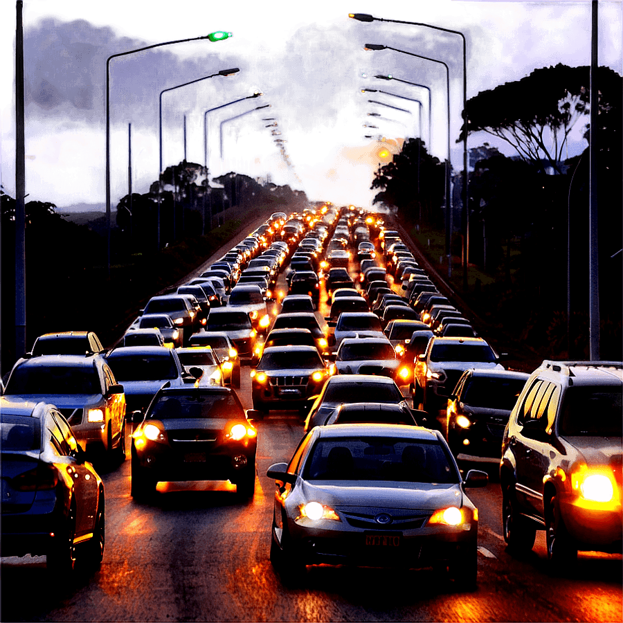 Traffic at Dawn PNG wfh77