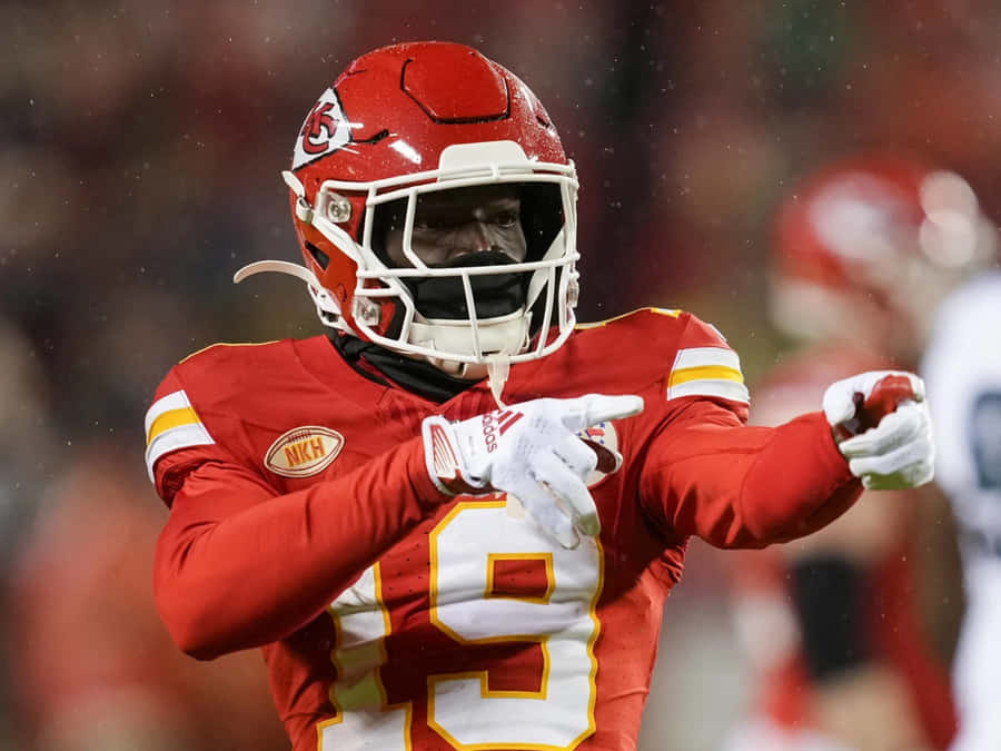 Kadarius Toney Ação do Kansas City Chiefs