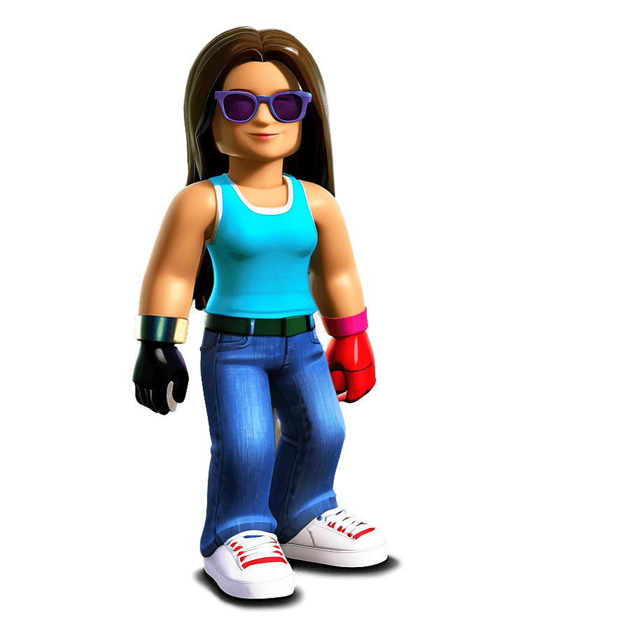 Roblox Girl with Sunglasses PNG dun44