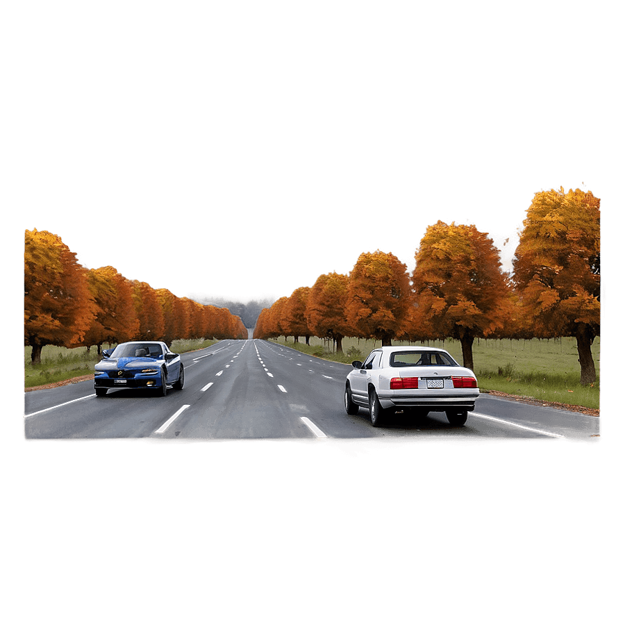 Autumn Road Trip PNG txg