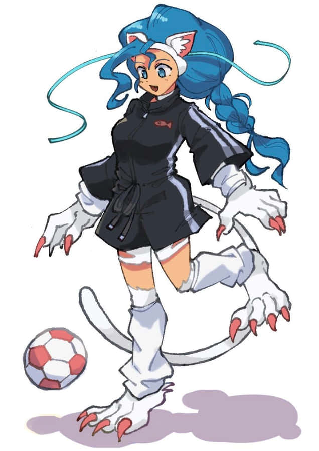 Giocatrice di Calcio Animata Felicia