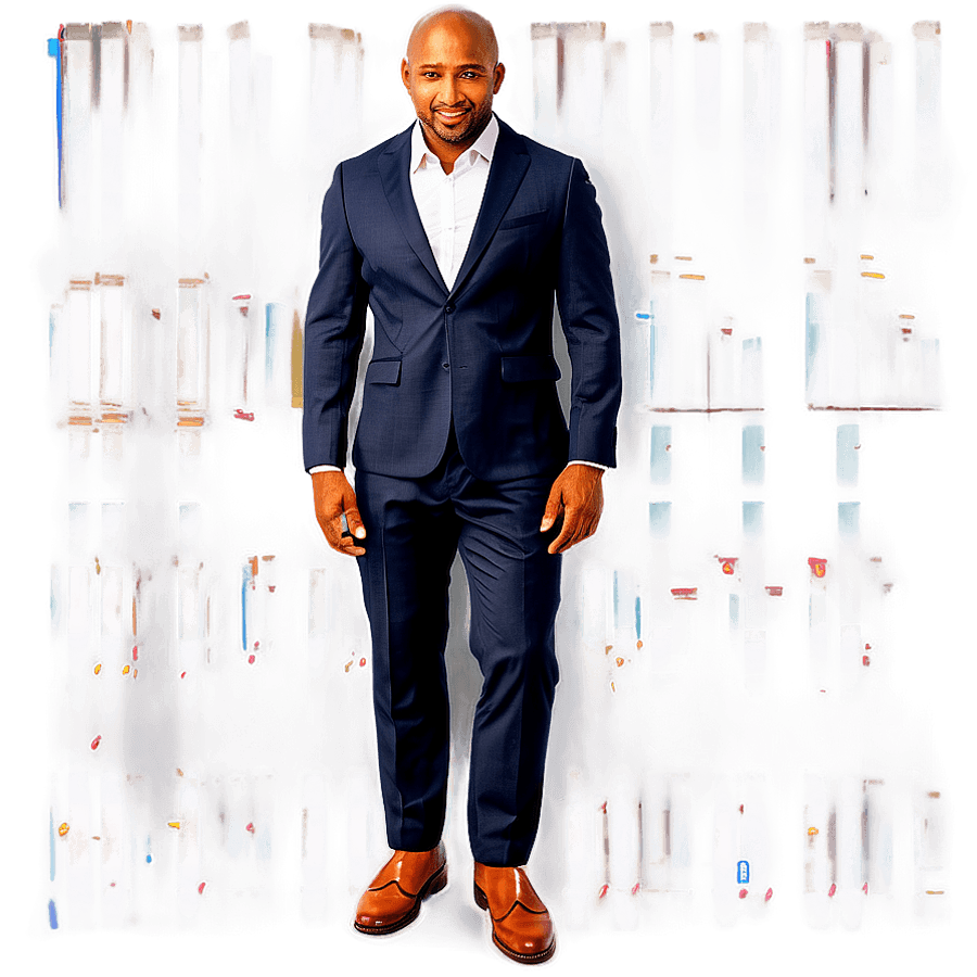Modern Business Attire Suit PNG wio73