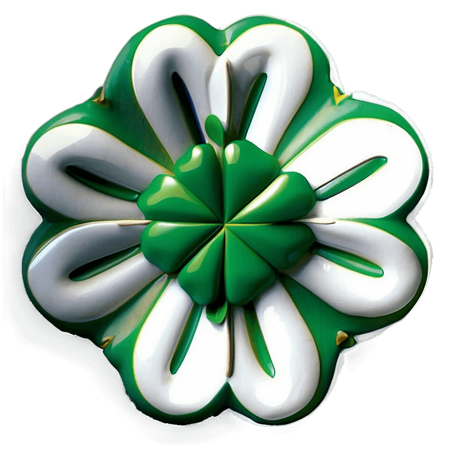 Detailed Clover Leaf PNG tnl43