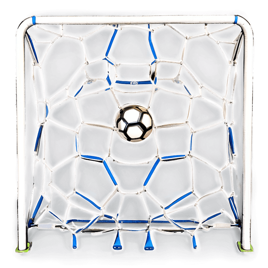 Top-Down View of Soccer Goal PNG 05262024