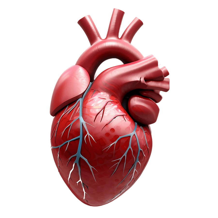 Digital Human Heart PNG 05252024