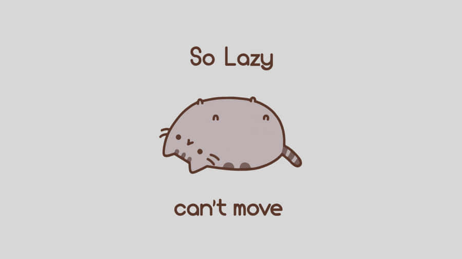 Sage"Hallo" zu süßem Pusheen!