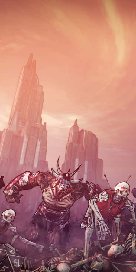 Udøde fjender Pixel 3 Borderlands 3 Baggrund