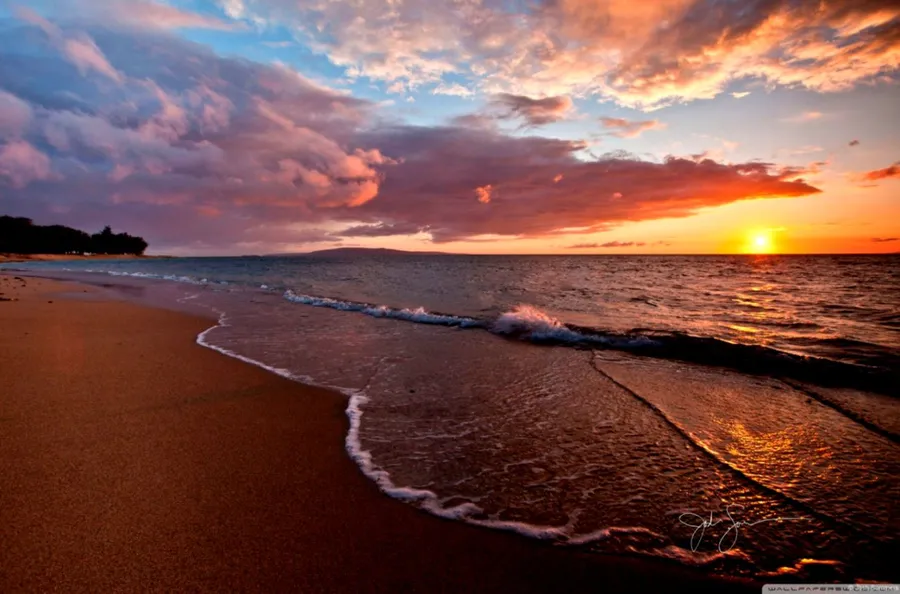 Beach Sunset Hd