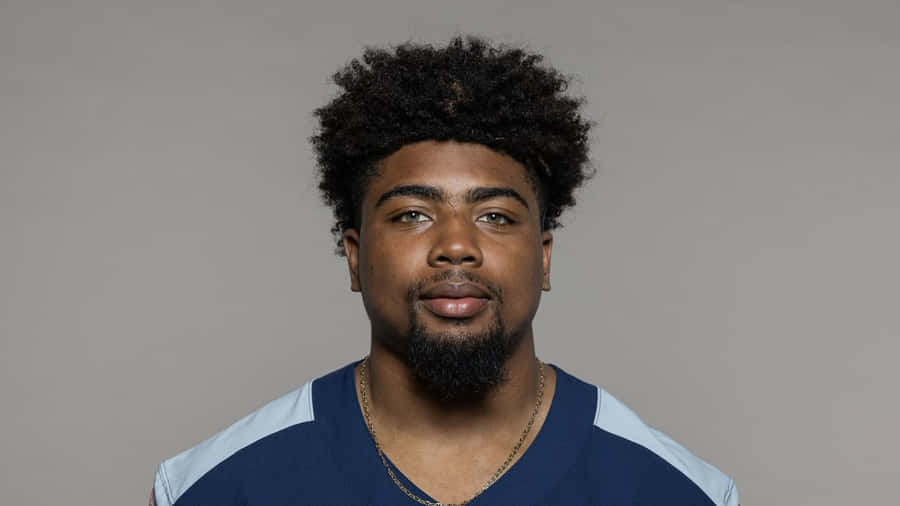 Portrait eines Footballspielers Treylon Burks