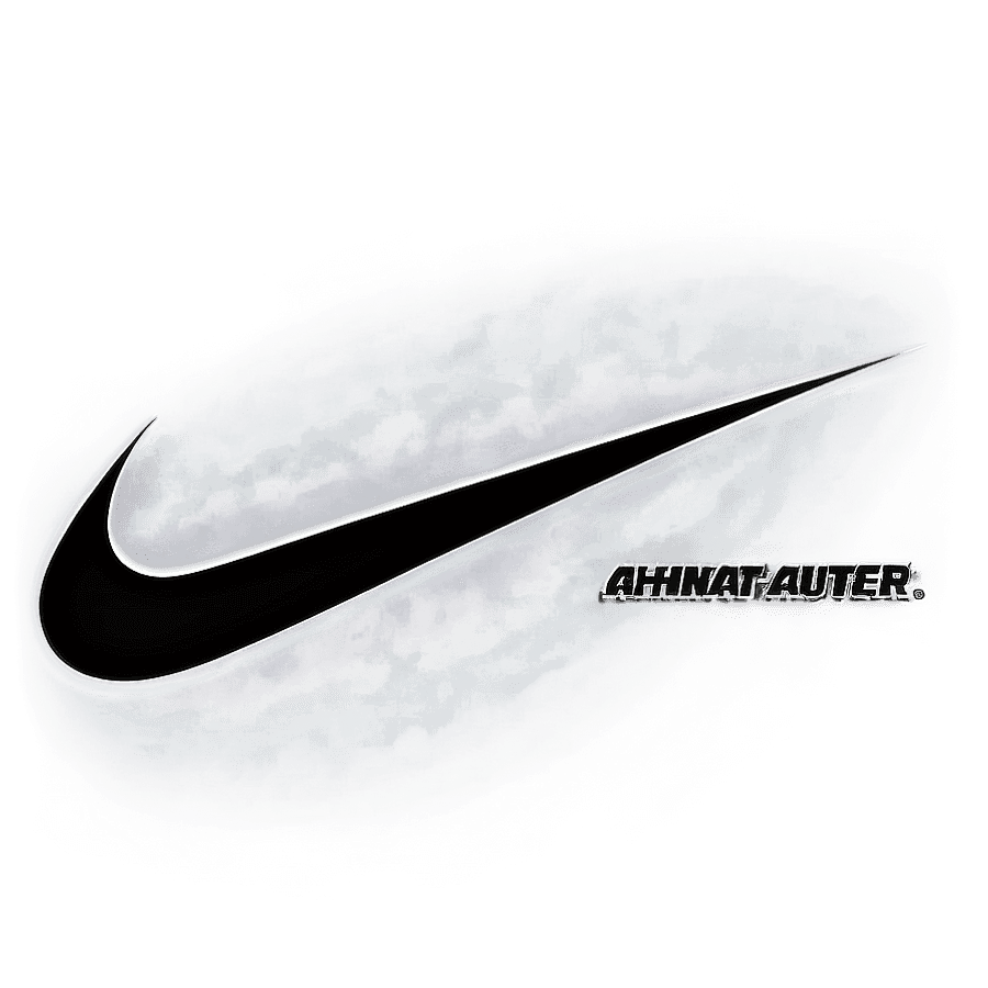 Minimalist Nike Swoosh Graphic PNG 05252024