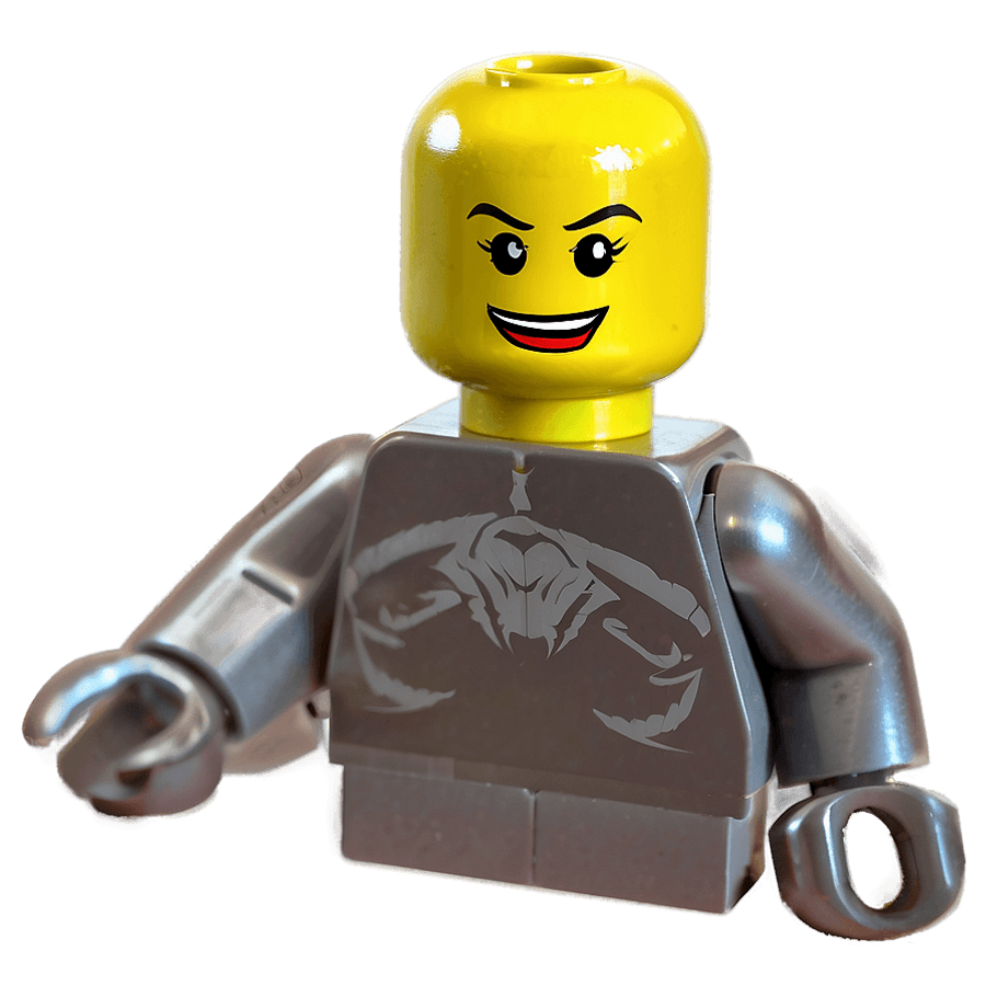 Lego Head Design PNG qku85