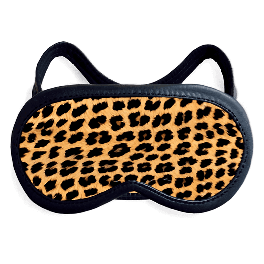 Leopard Print Sleep Mask PNG int