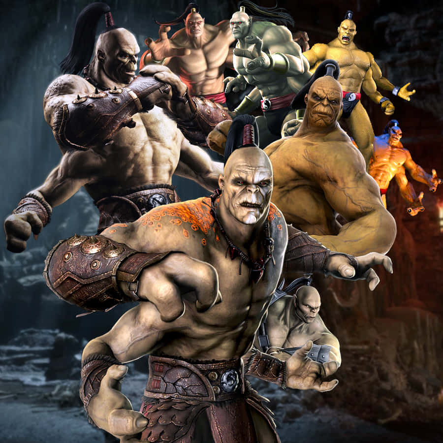 MortalKombat Goro baggrund i størrelsen 1000 x 1000