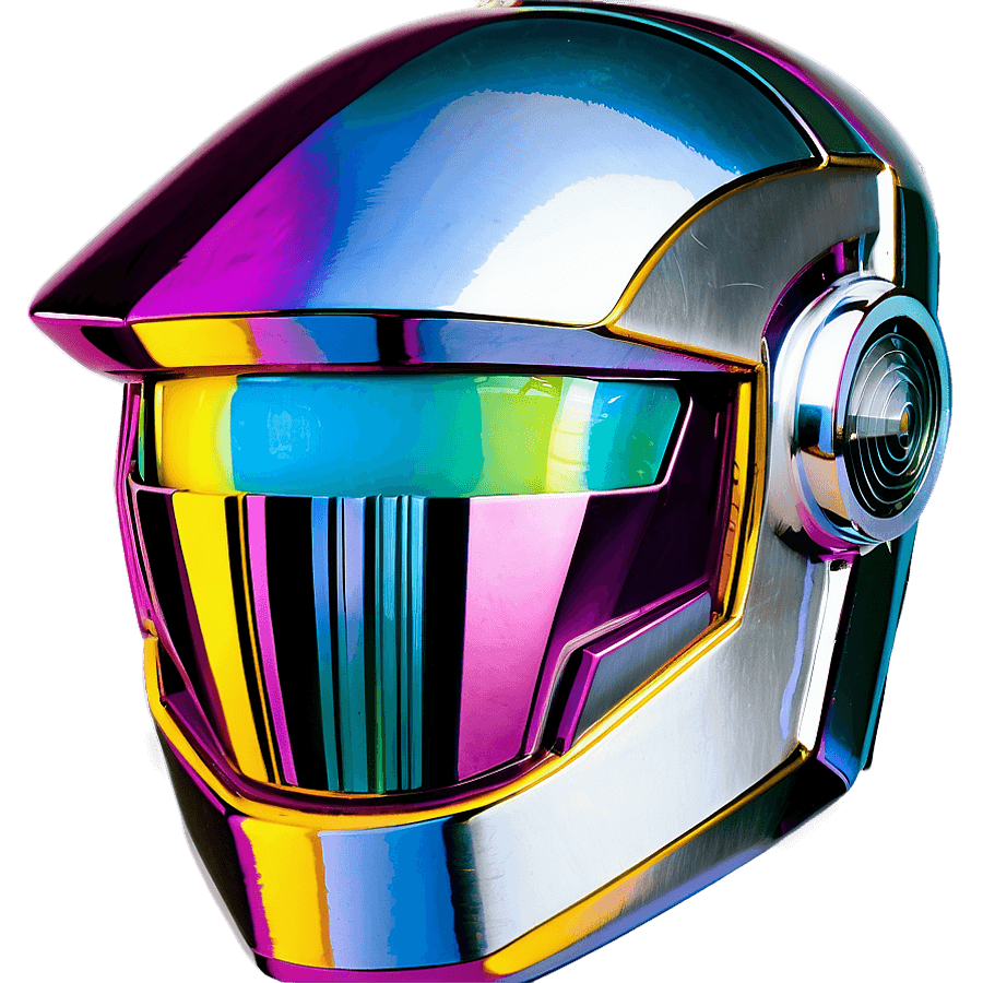 Daft Punk Robot Helmets PNG yja99