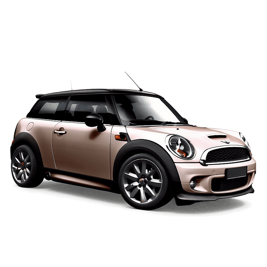Mini Cooper S Model Illustration PNG cgr