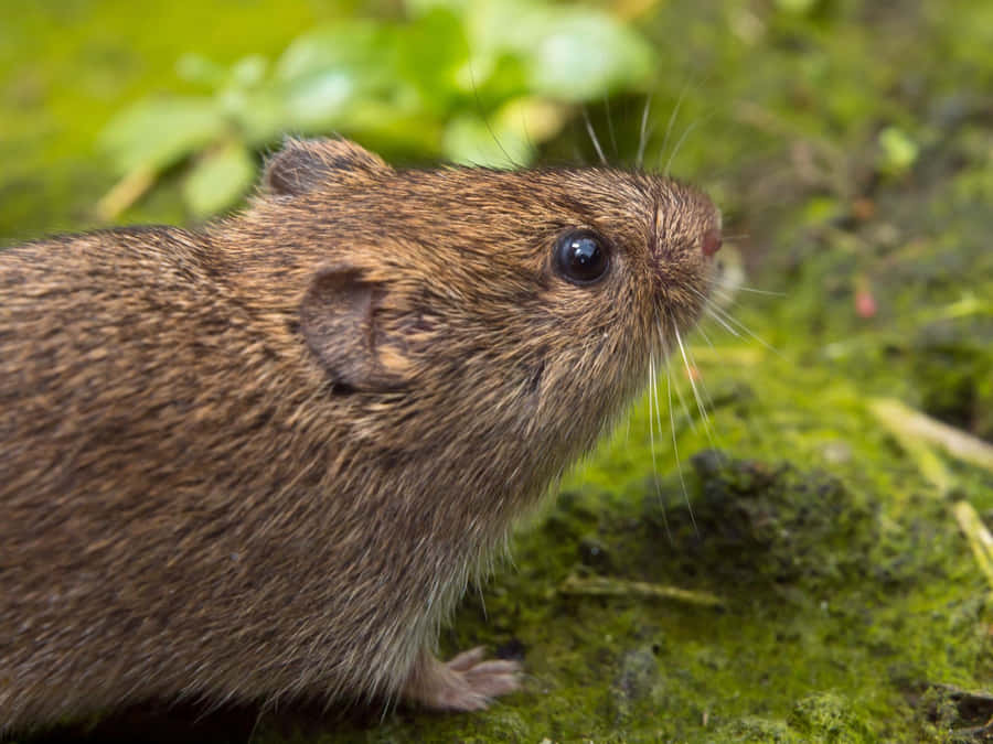 Rodente Selvatico nel Habitat Naturale