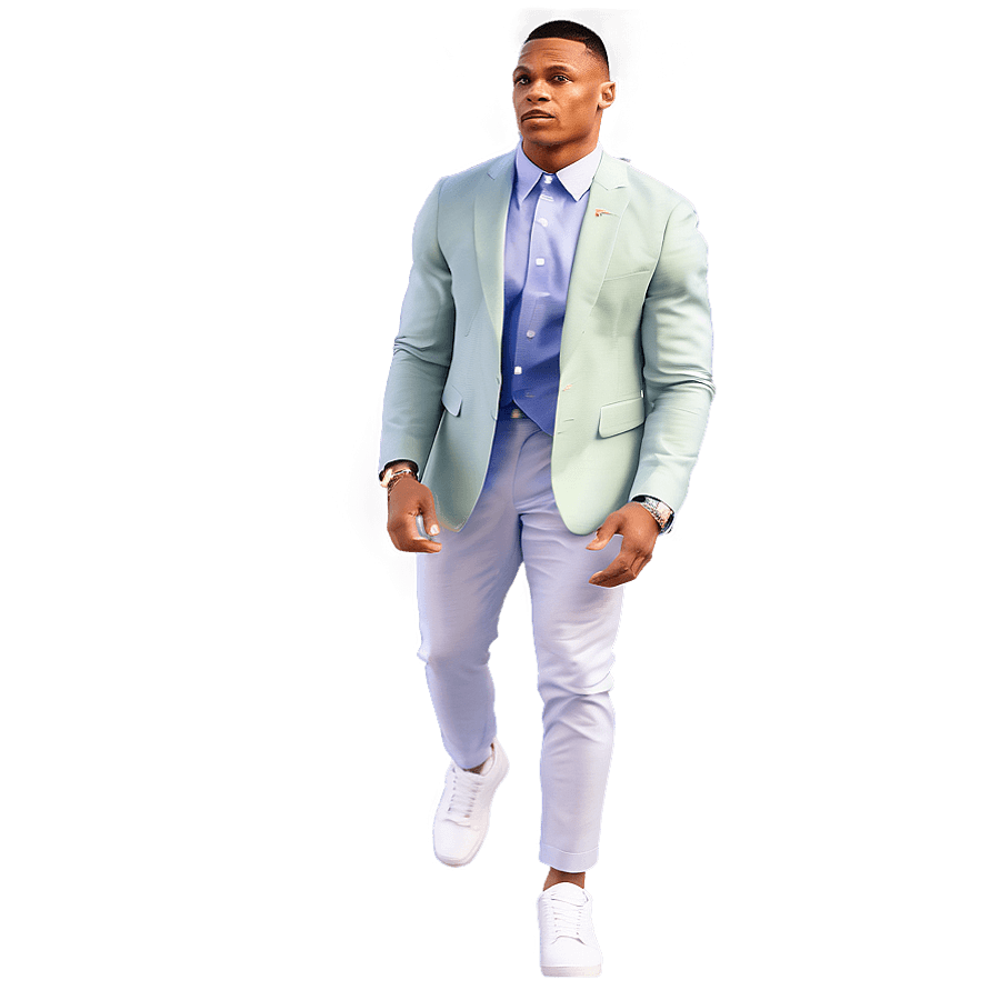 Russell Westbrook Off-Court Style PNG 94