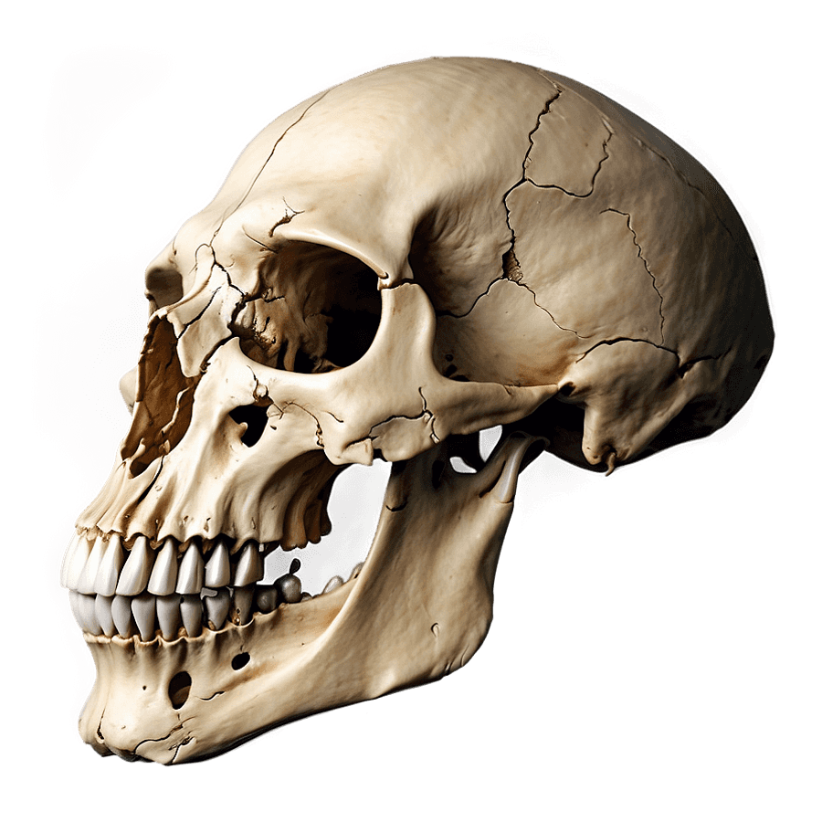 Animal Skull Profile View PNG 06282024