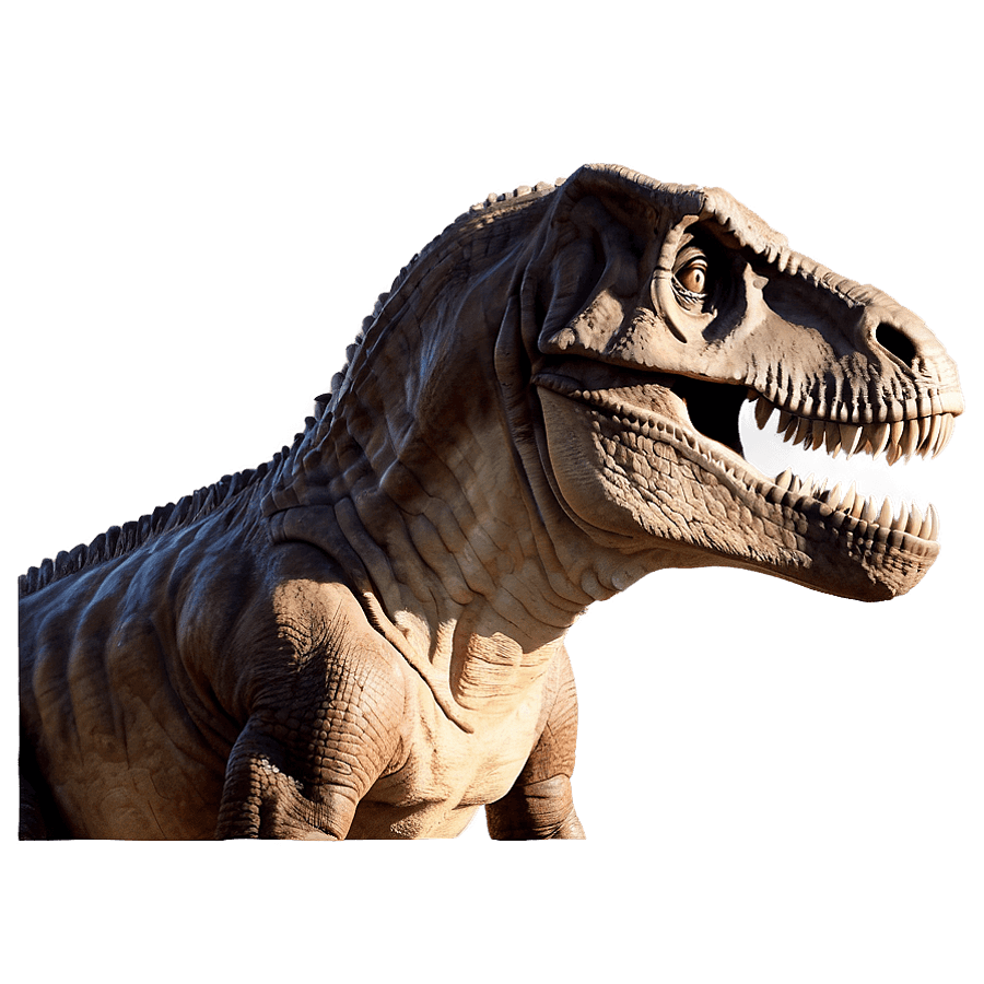 T Rex Head Side View PNG 06292024