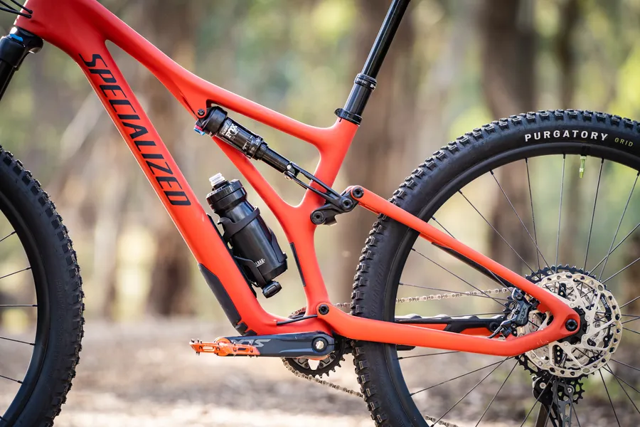 Orange Specialized Bike Frame