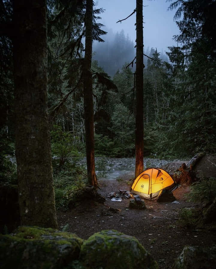 Vintercamping900 x 1124 bakgrundsbild