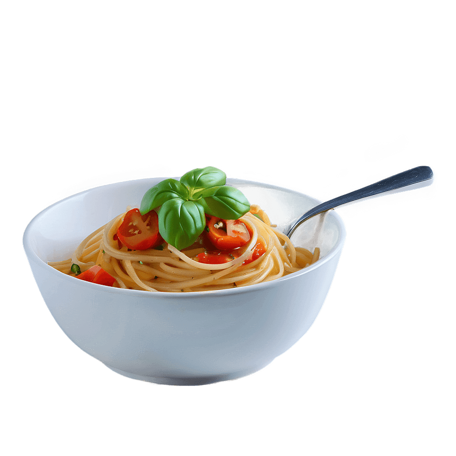 Vegetarian Spaghetti PNG 05252024