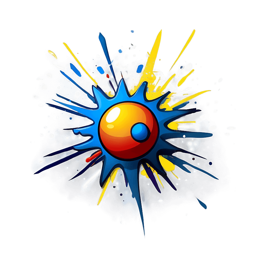Cartoon Explosion Icon PNG 27