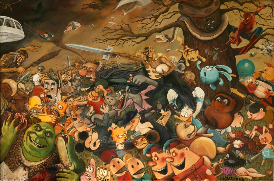 Cartoon Collage
