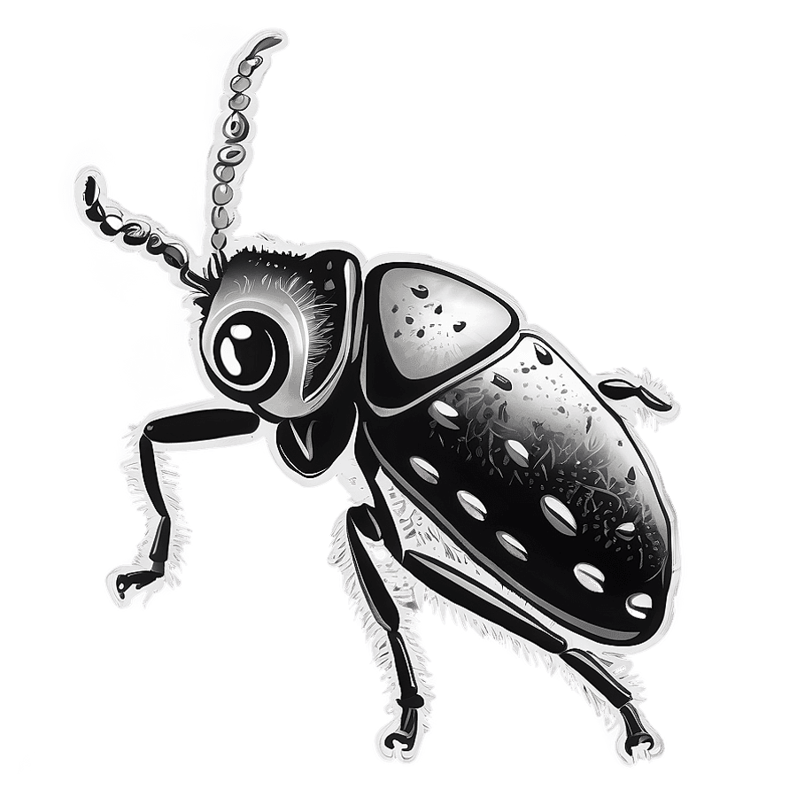 Cute Weevil Drawing PNG 06292024